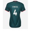 Liverpool Virgil van Dijk #4 Tredje Tröja Dam 2022-23 Korta ärmar